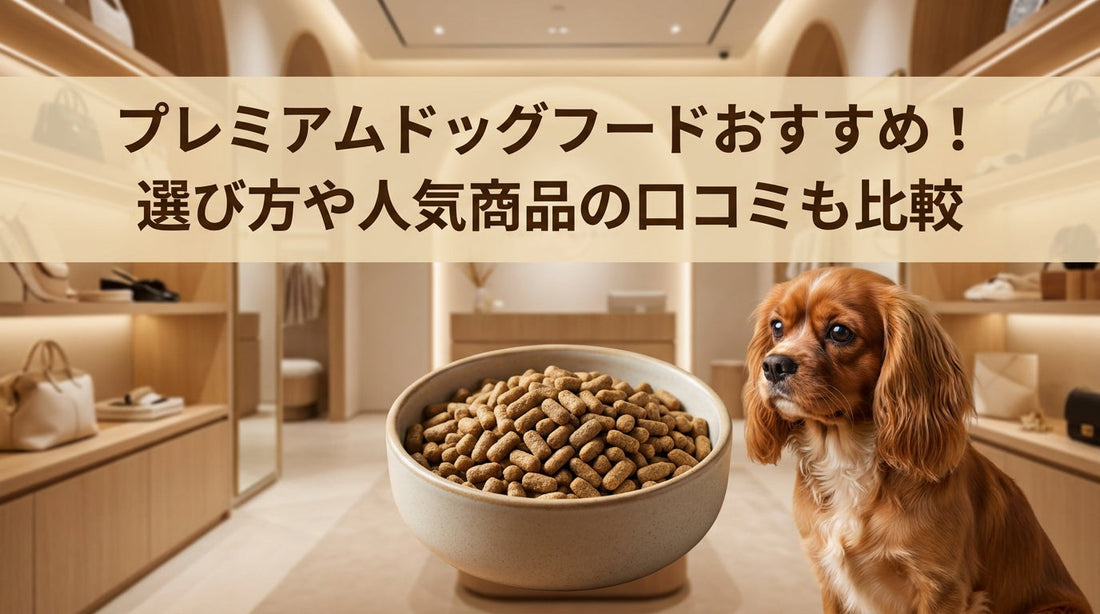 プレミアムドッグフードおすすめ！選び方や人気商品の口コミも比較