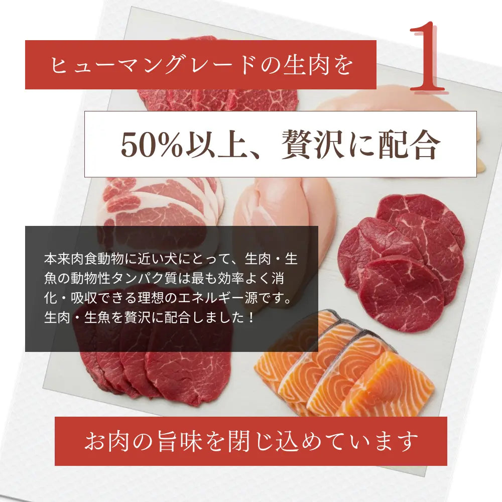 ミートワークス ミックス｜国産無添加ドッグフード｜ドライ NATURE WORKS